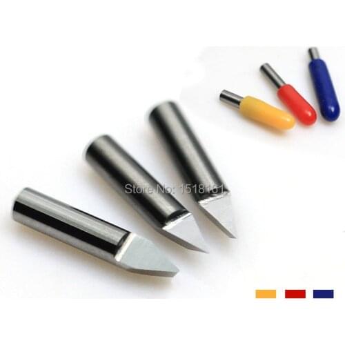 New 15 pcs 30 45 60 degree Ioline blades cutting plotter Blade Ioline vinyl cutter Blade Knife can mix