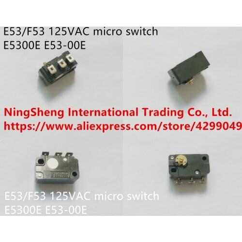 Original new 100% E53/F53 125VAC micro switch E5300E E53-00E