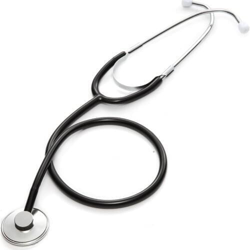 Portable Single Head Stethoscope Professional Cardiology Stethoscope Doctor Medical Equipment Student Vet Nurse Medical Device
