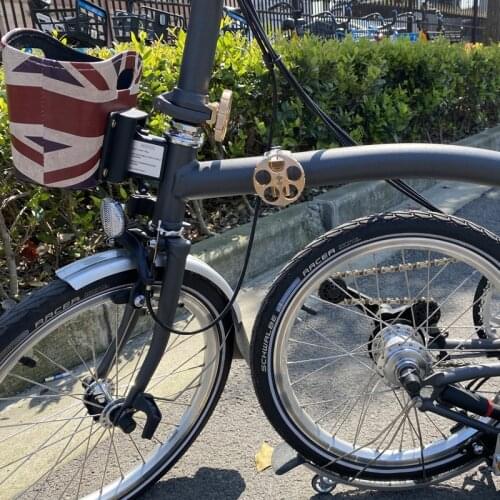 C buckle For Brompton Folding Bike Hinge Clamp Lever Aluminum faucet folding buckle C buckle rotary button mountain road bicycle