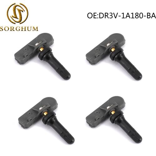 4pcs TPMS Tire Pressure Monitoring Sensor System DR3V-1A180-BA for Ford MUSTANG COUPE 2004-2015