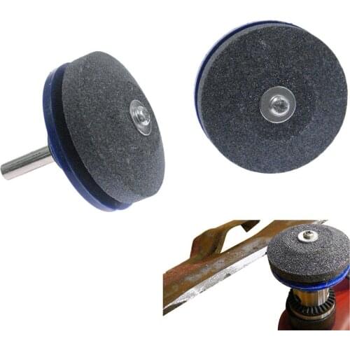 2x Universal Lawnmower Blade Sharpener Faster Garden Tool Sickle Rotary Drill US