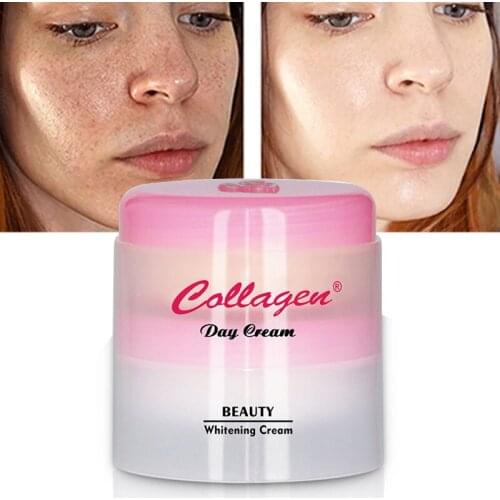 2Pcs Face Cream Moisturizing Hydrating Brighten Repair Anti-Aging Day Cream Night Cream Lifting Firming Collagen Skin Care 40g
