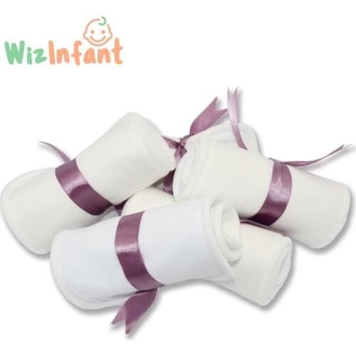 Bamboo Cotton Diaper Insert With Stay-dry Suede Cloth Or Bam fiber,For All HappyFlute Onesize Diaper, Pocket diaper,35 x13.5cm