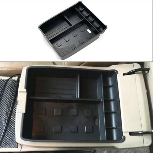 Car Armrest Storage Box Tray Pallet For Toyota RAV4 Highlander CROWN Sienna Aqua Prius Reiz Camry Hilux Fortuner Innova AVALON