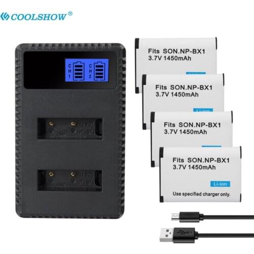 Np-Bx1 Battery for Sony DSC RX1 RX100 AS100V M3 M2 HX300 HX400 HX50 HX60 GWP88 AS15 WX350 HDR-AS300 AS30V BX1 Batterie Charger