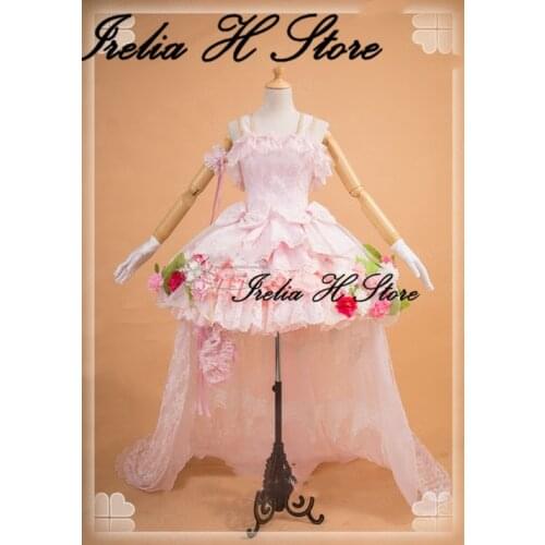 Bride Love live Sunshine Aqours Kurosawa Ruby Cosplay Costume Ruby Bride Wedding Dress female custom made/size