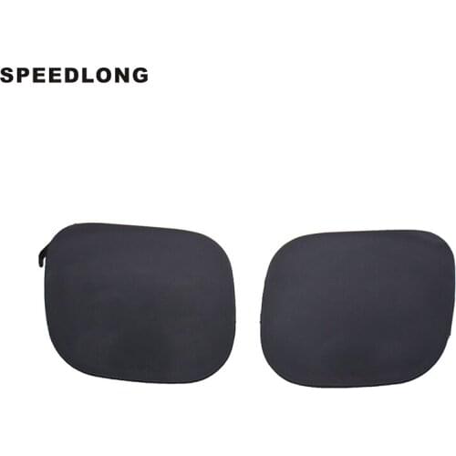 1 Pair Front Bumper Tow Hook Eye Covers Trailer Caps Unpainted Fit for Toyota Highlander 2014-2016