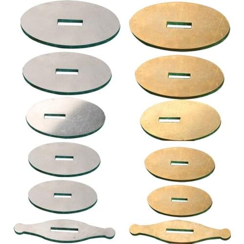 1Pcs DIY Knife Handle Stainless Steel Knife Handle Multi-Shape Guard Custom Knife Making Handle Bolster DIY Parts