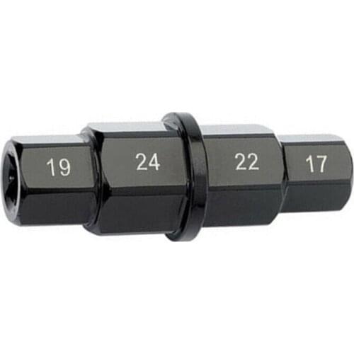 1PC Motorcycle Front Wheel Spindle Removal Sleeve 17 19 22 24mm Hub Axle Hex Allen Spindle Driver Tire Wrench Disassembly W91F