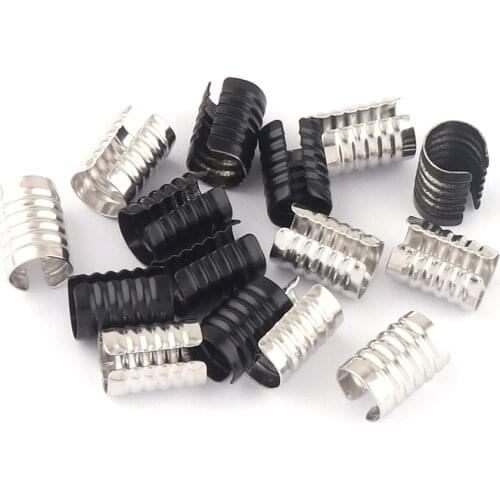 13mm Metal C-Clip, Semi-Circular Rope Clamp, Belt Leather Tail Clamp,Webbing Clothing Bag and Ribbon Round Rope Clip, Pen Holder