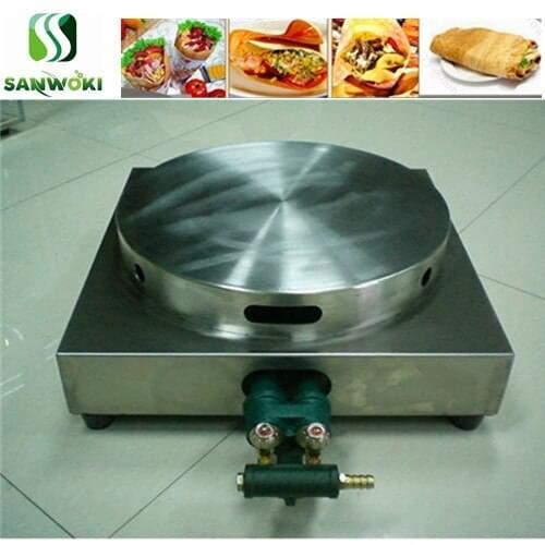 14 inch Crepe machine in crepe makers Gas French crepe maker machine Omelette making machine Breakfast maker machine