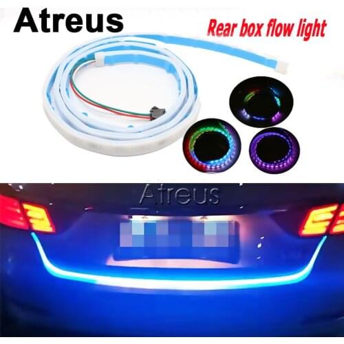 Atreus For VW polo passat b5 b6 Mazda 3 6 cx-5 Toyota corolla Ford focus 2 Car Turn Signals Brake Warning Lamp Strobe Light LED