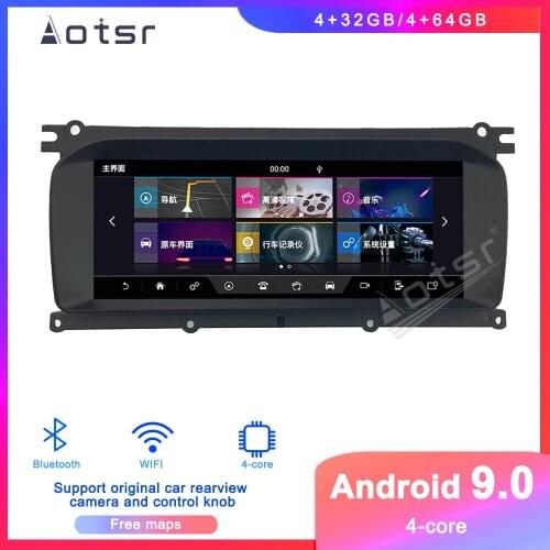 Android 9.0 Car CD Player GPS Navigation For Land Range Rover Evogue L405 2012-2016 Auto Radio Stereo Multimedia Player HeadUnit