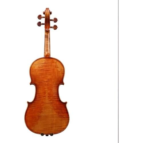 FREE SHIPPING Copy Stradivari 1716 100% Handmade Oil Varnish Violin + Carbon Fiber Bow Foam Case violon