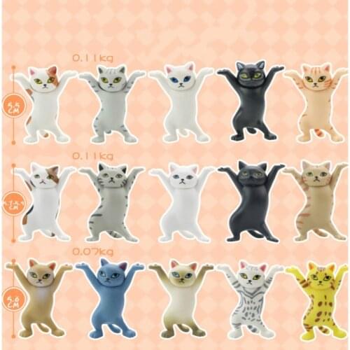 Kid Children Funny Toys Gift Cat Coffin Dance Figure Doll Animals Figurines Handmade Blind Box Decoration Toys Collection Gift