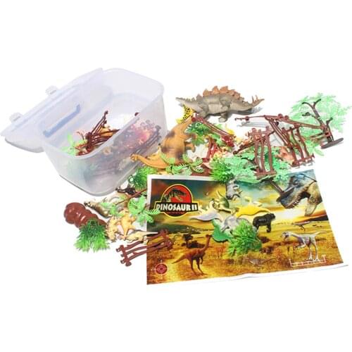 Wildlife 79x Animals Toys Mini Park Figures Lion Giraffe for Girl Child Kids