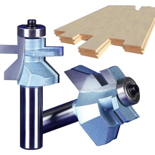 Woodworking Tools Router Bit Table Edge Bit CNC Carving Machine Joint Glue Wood Processing 1/2 SHK - HUHAO