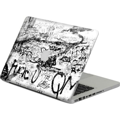Graffiti Poster Laptop Decal Sticker Skin For MacBook Air Pro Retina 11" 13" 15" Vinyl Mac Case Body Full Cover Skin