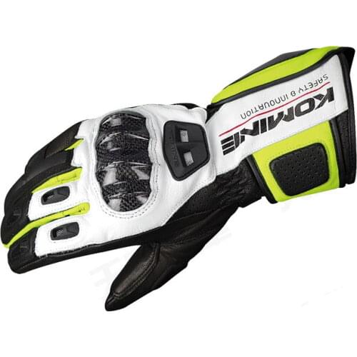 Komine GK 198 Touch Screen Motorbike Riding Street Moto Leather Gloves