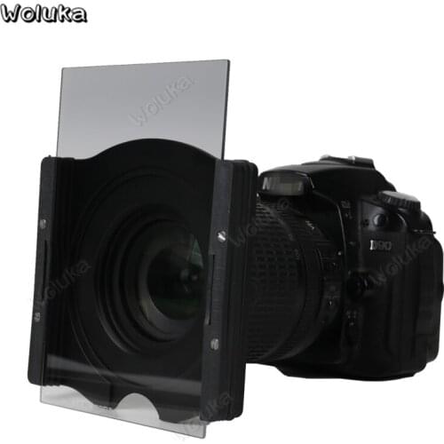 Full gray HD glass square dimming mirror ND2 square insert 100*100mm gray Lens filter Photo shooting CD50 T10