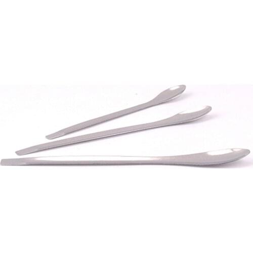 Hot 3pcs/Set Stainless Steel Medicinal Ladle Spoon Chemistry Experiment Pharmacy