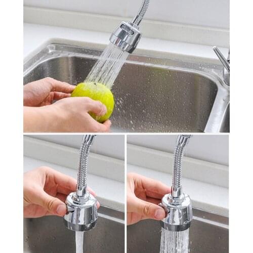 Shower Head 360 Degree Rotating Faucet Supercharged Shower Head Kitchen Shower Faucet Shower Water Saving Sprinkler