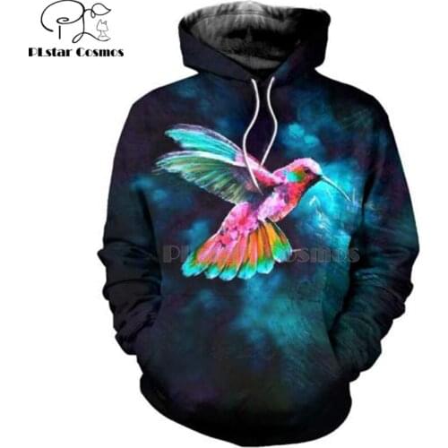Plstar Cosmos animal New Fashion Harajuku casual 3D Printed Hoodie/Sweatshirt/Jacket Mens Womens MACAW parrot bird style-7