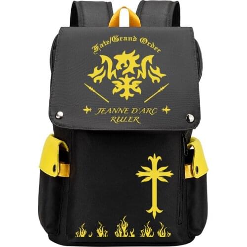 New Cute Anime Fate Grand Order Boy Girl Kids Book Bags Large Capacity Teenagers USB Schoolbags Women Men Laptop Travel Backpack
