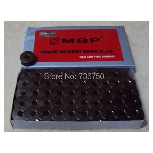 100 pcs pack standard brown bobbin 21mm for Tajima Barudan SWF Happy Richpeace and other China embroidery machines / spare parts
