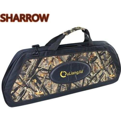 1Pc Archery Compound Bow Bag Case Camo Backpack Holdall Carry Bag For Compound Bow Outdoor Training Archery Accessories