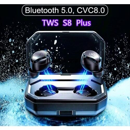TWS Wireless Bluetooth 5.0 Earphones 3500mAh Charging Box Stereo Headphone Sports Waterproof Earbuds Headsets With Microphone