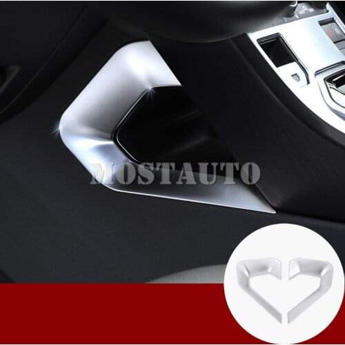 For Land Rover Range Rover Evoque Inner Console Gear Box Side Trim Cover 2012-2018 2pcs Car Accessories Interior Car Decor