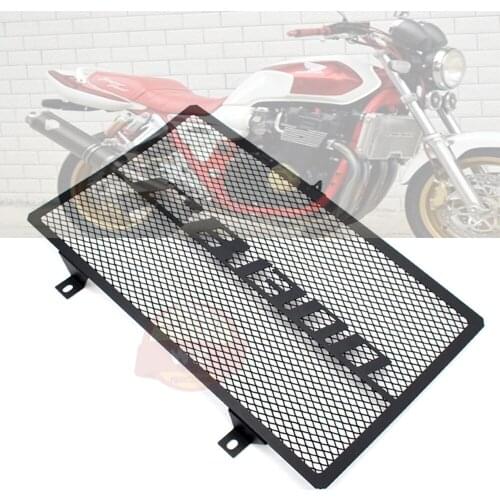 Para for honda cb1300 2003-2008 CB1300 2004, 2005, 2006, 2007 negro de la rejilla del radiador protección guardia