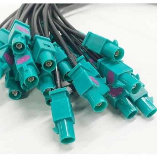 1PC Antenna Adapter Plug Connector Cable For Car GSM GPS DAB 21.5cm High quality guarantees long service life
