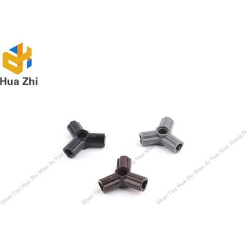 "Building Blocks Parts 10288 10PCS Technic Axle and Pin Connector Triple [120degrees Offset] LEGOING MOCS Education"