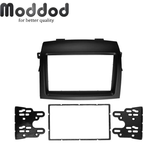 Double Din Car Radio Fascia for Toyota Sienna 2004-2010 Dashboard Installation Trim Refit Kit Frame CD DVD Bezel Stereo Panel