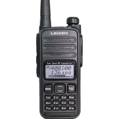 2PCS Good Quality LEIXEN UV-52 Dual Band Portable Walkie Talkie CTCSS/DCS 6W/2W Power 2800mAh Battery Two Way Radio for Police