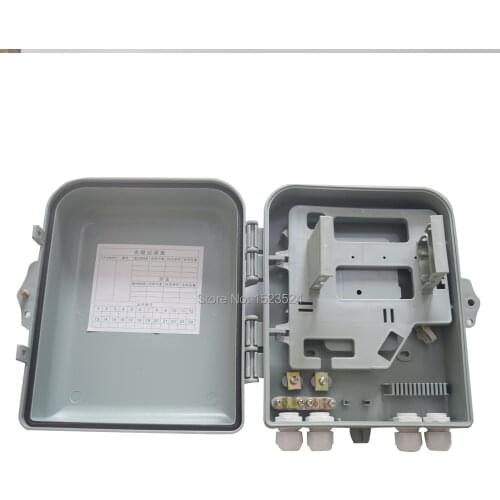 FTTH 8 Cores Inserting LGX PLC Splitter Fiber Optic Distribution Box Termination Box