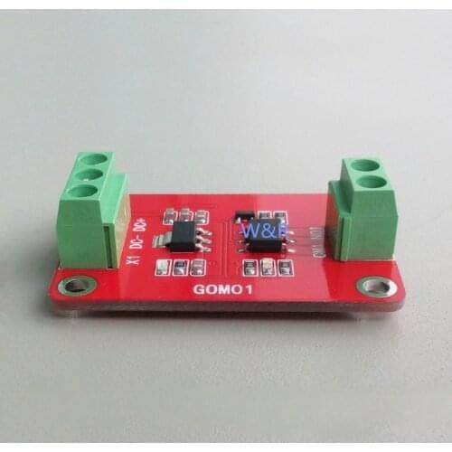 GOM01 1 way solid state relay module / high level trigger / 48V / 1A optocoupler isolated output / level voltage conversion
