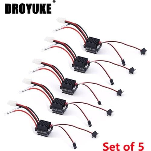 5pcs/lot 320A Ship & R/C Hobby 6-12V Brushed Motor Speed Controller ESC 320A Brushed Motor Speed Controller RC Car and Boat