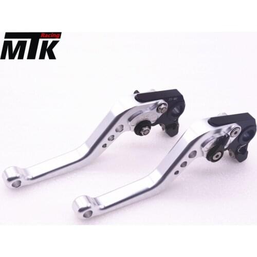 Motorcycle Short Handlebar CNC Clutch Brake Levers For Suzuki GSXR600 GSXR750 2004-2005