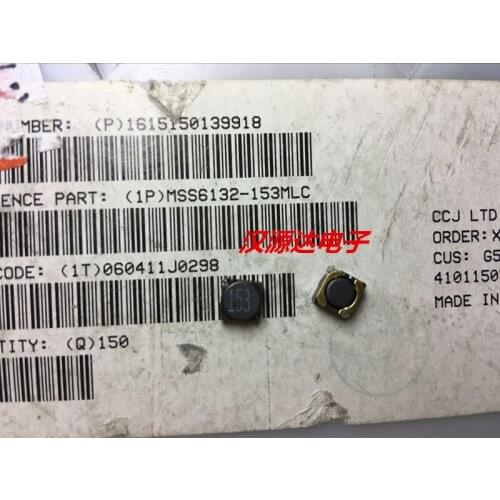 MSS6132-153MLC 15UH 2.2A 27MHZ 6 * 6 * 3MM SMD power inductors