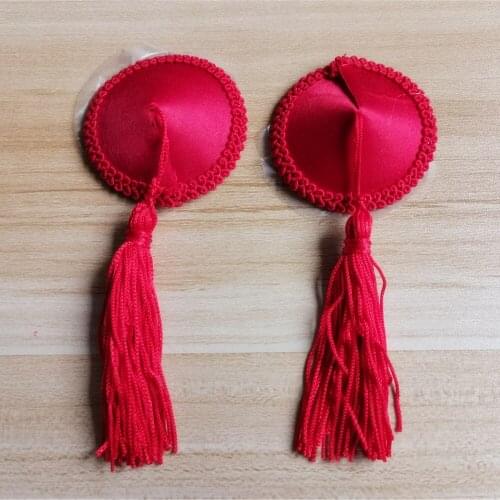 10 Styles Sexy Sequin Nipple Covers With Tassels Heart Shape Nipple Stickers Pasties Wholesale Chest Stickers