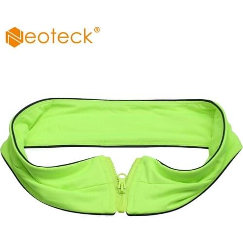 Neoteck Hands Free Elastic Leash Waist Running Jogging Walking For Mobile Cash Keys Neon Yellow Sport Accessories