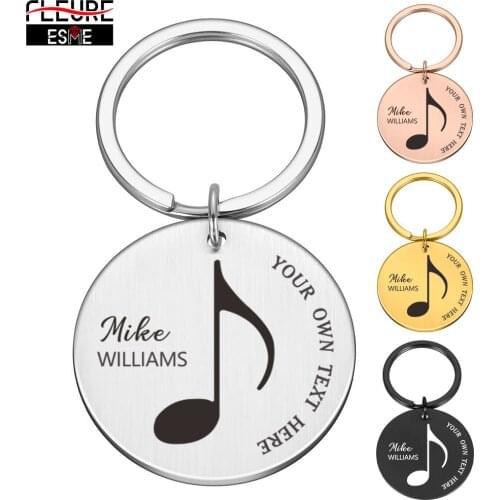 Original Keychains Personalized Key Chain Custom Name Text Keychain for Car Keys Special Gift Ideas Customized Jewelry Key Ring