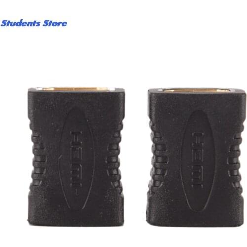HDMI Female to Female Coupler Extender Adapter Connector F/F for HDTV HD 1080P 2PCS