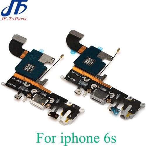 10Pcs Charging Flex Cable For iPhone 6 6S 6G USB Charger Port Dock Connector With Mic Flex Cable
