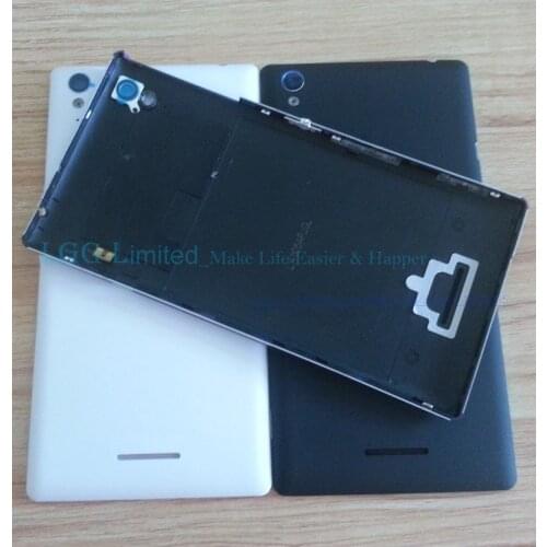 For Sony Xperia T3 Rear Battery Cover D5102 D5103 D5106 M50w Back Door Housing Cover Mobile Phone Real Case
