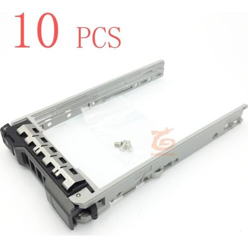 10 PCSNEW 08FKXC/8fkxc 2.5'' Caddy Ttay for Dell PowerEdge R730 R820 R920 SATA Server Tray SAS SATA HDD Caddy Bracket